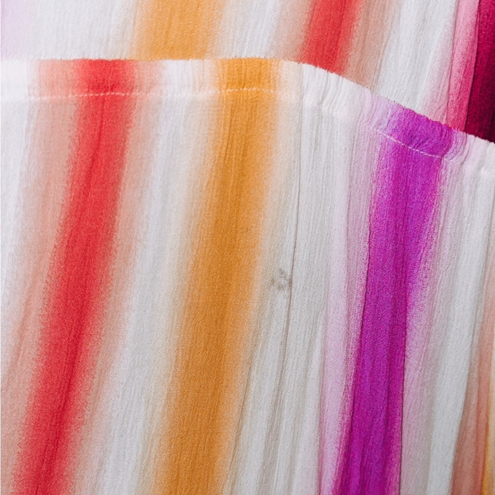 Colorful Striped Fabric